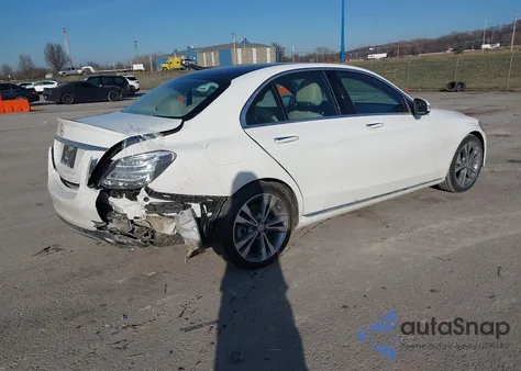 2015 Mercedes-Benz C 300 from USA, damaged, VIN 55SWF4JB3FU090270